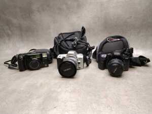 Film cameras and accessories including Minolta - 2