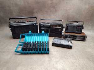 Radios and cassette players