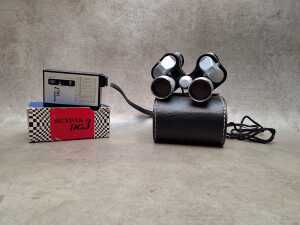 Minolta SLR film camera and Braun slide projector - 3