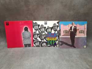 Seven Australian comedy vinyl records, including 'Hey Hey It's Daryl and Ozzie' - 2