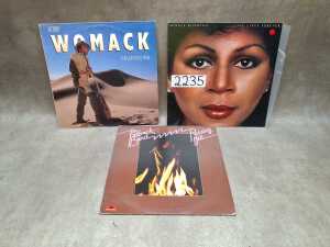 Ten Soul Funk vinyl records, including Peaches and Herb - 2