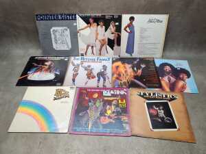 Ten Soul Funk vinyl records