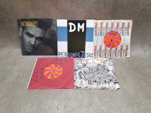 '80s 7" vinyl singles, including Depeche Mode, Morrissey - 3