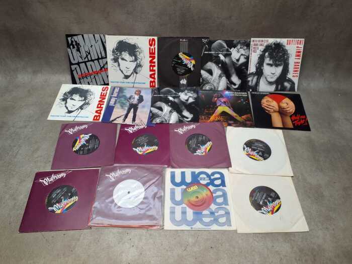 Jimmy Barnes and Cold Chisel 45rpm 7" vinyl singles