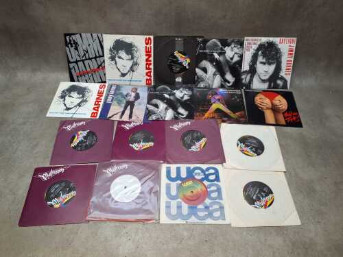 Jimmy Barnes and Cold Chisel 45rpm 7" vinyl singles