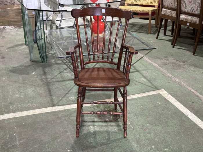 Timber spindle back chair