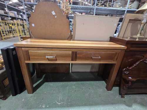 Tasmanian blackwood console table