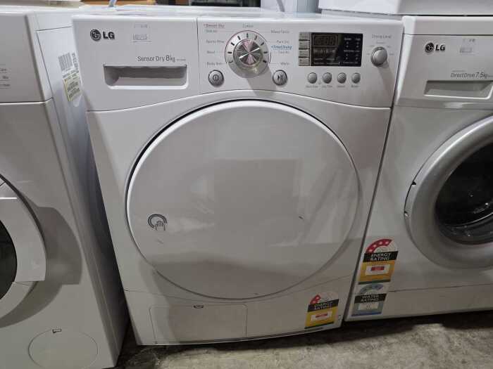 LG 8kg condenser dryer