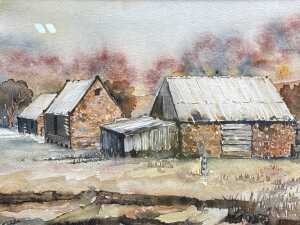 Two watercolour paintings on paper - 2
