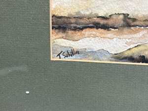Two watercolour paintings on paper - 4