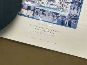 The Grand Bradman Dinner, in honour of Don Bradman's 90th birthday, 27 August 1998, souvenir program and cap. - 3
