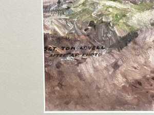After Joe Rosenthal, Raising the Flag on Iwo Jima. Framed reproduction print on paper - 4