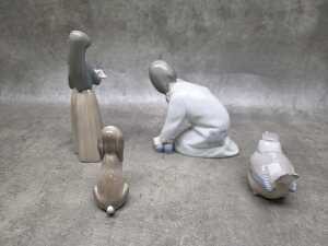 Four Lladro porcelain figures - 2