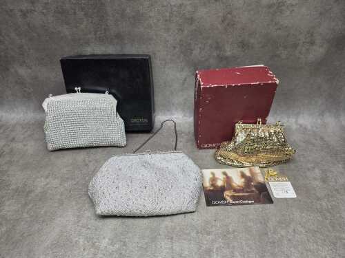 Three ladies evening purses
