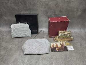 Three ladies evening purses