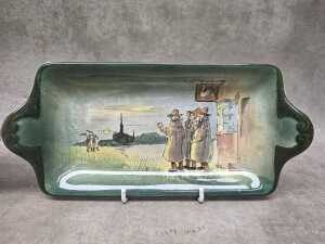 Two Royal Doulton Seriesware sandwich platters, A/F - 3