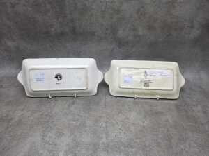 Two Royal Doulton Seriesware sandwich platters, A/F - 4