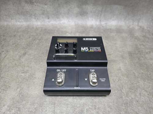 Line 6 M5 stompbox modeller guitar effects pedal