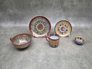 A group of Japanese porcelain including Kutani - 2