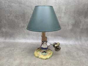 Beswick Alice in Wonderland ceramic table lamp with figure