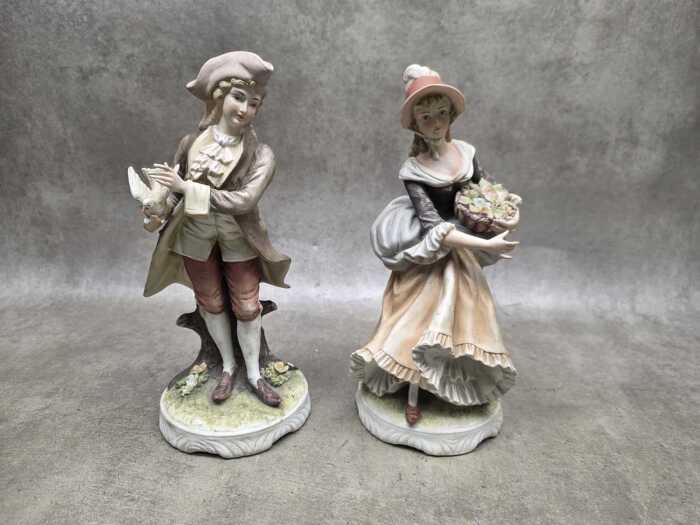 Two porcelain figures
