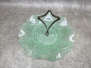 Two uranium glass pieces - 3
