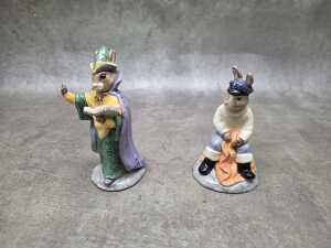 Four Royal Doulton Bunnykins porcelain figures - 3