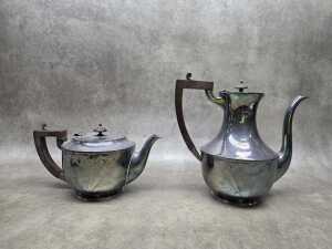 James Dixon and Sons four piece silver plated tea and coffee service - 2