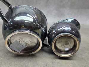 James Dixon and Sons four piece silver plated tea and coffee service - 5