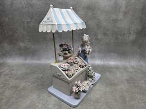 Adora by Cosmos porcelain flower stand figure - 4