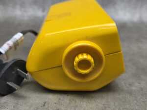 Namco yellow flip clock bedside alarm - 3