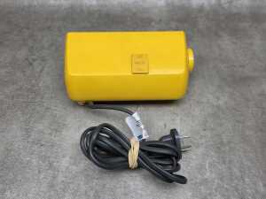 Namco yellow flip clock bedside alarm - 4