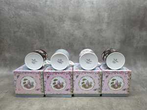 Four Wedgwood Archive Collection porcelain mugs - 3