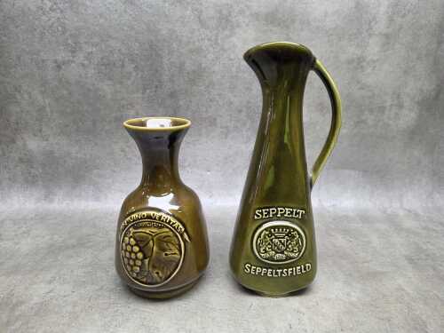 Two Elischer wine flasks