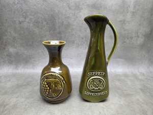 Two Elischer wine flasks