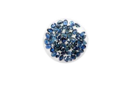 Collection of oval sapphires
