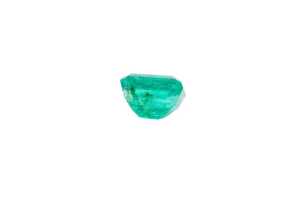 A round morganite and emerald cut emerald - 5