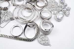 Large collection of scrap silver jewellery - 3