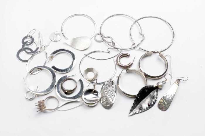 Group of scrap silver jewellery