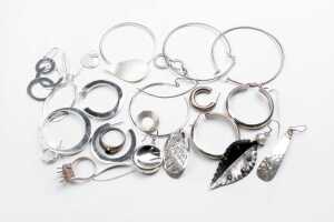 Group of scrap silver jewellery