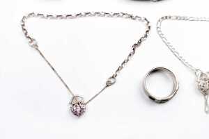 Collection of jewellery in sterling silver - 2