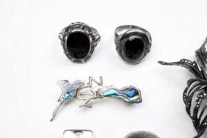 Collection of jewellery in sterling silver - 2