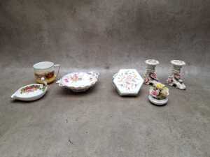 Group of mainly English porcelain, including Minton - 4