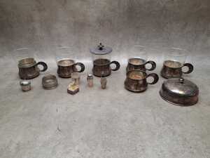 Assorted metalware, mainly silver plate - 2
