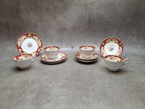 Group of porcelain, including Paragon Pompadour - 4