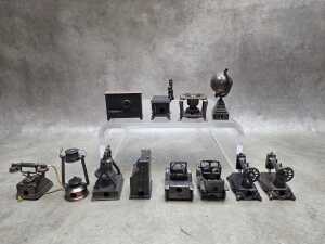 12 collectible die-cast metal pencil sharpeners - 6