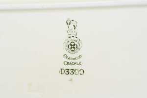 Collection of Royal Doulton 'Deadwood Crackle' Series Ware porcelain - 4