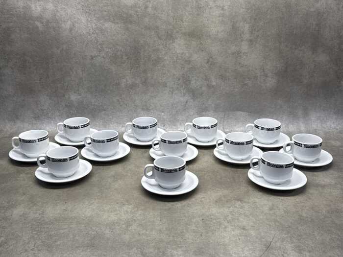 12 Mocopan Duraceram porcelain duos