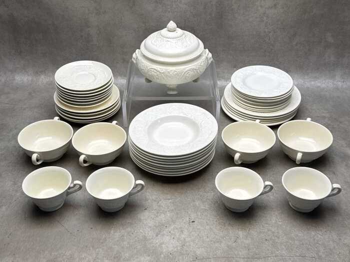 Assorted Wedgwood Patrician dinner and serving ware