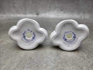 Five Coalport miniature porcelain lady figures - 4